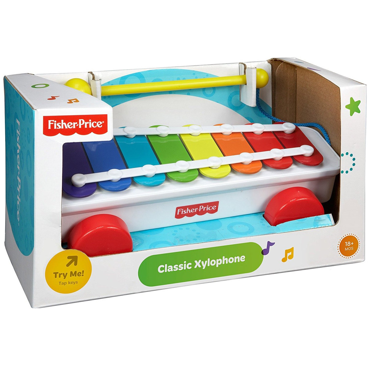 Fisher-Price Brilliant Basics Classic Xylophone