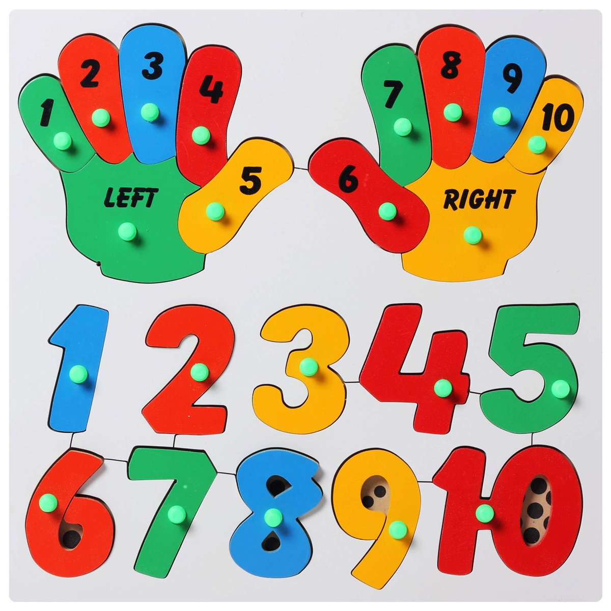 Little Genius - Hand Counting Puzzle