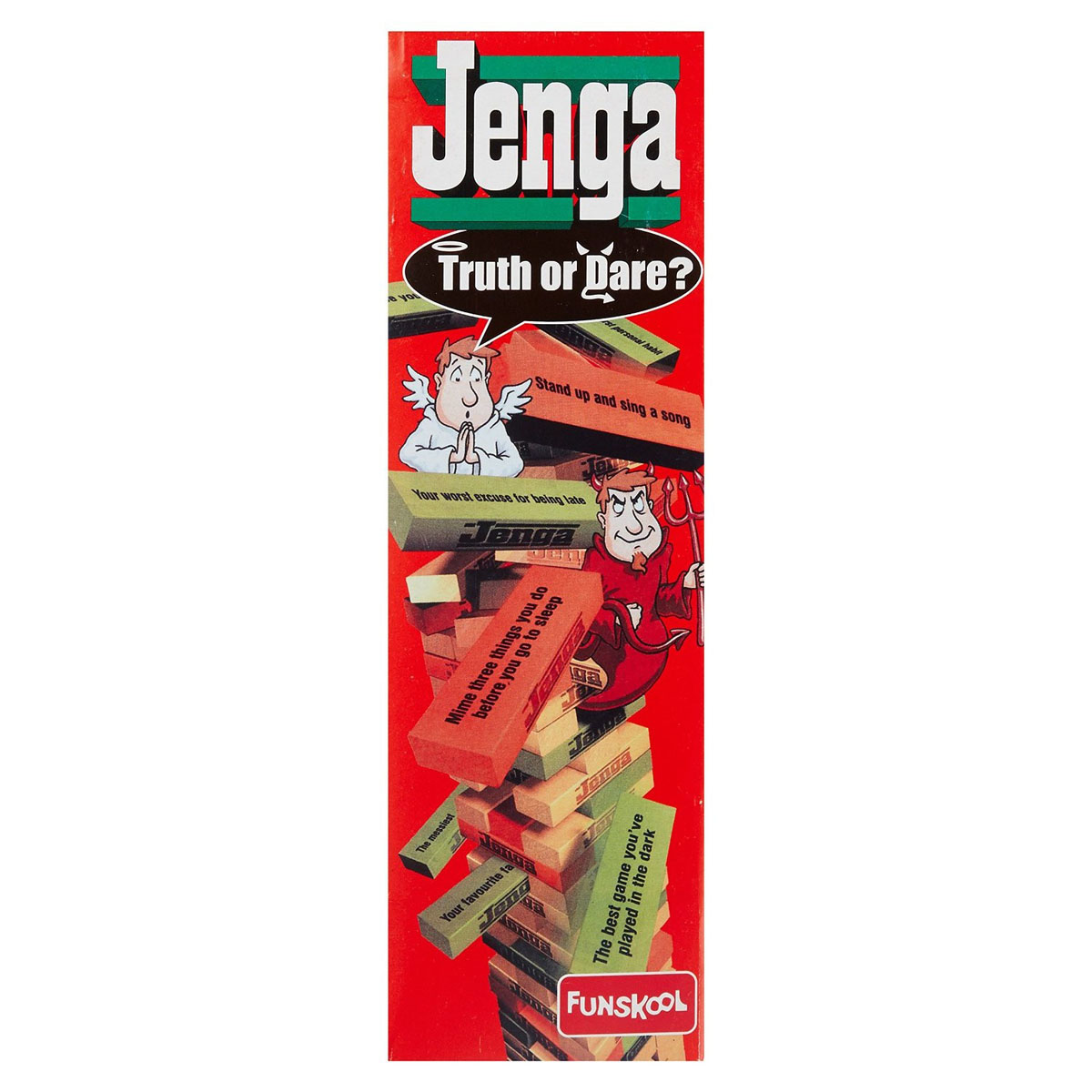 Funskool Jenga Truth or Dare Toy Set