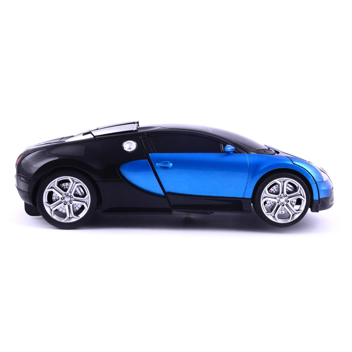 Remote Control Transformer Car for Kids- Blue colour