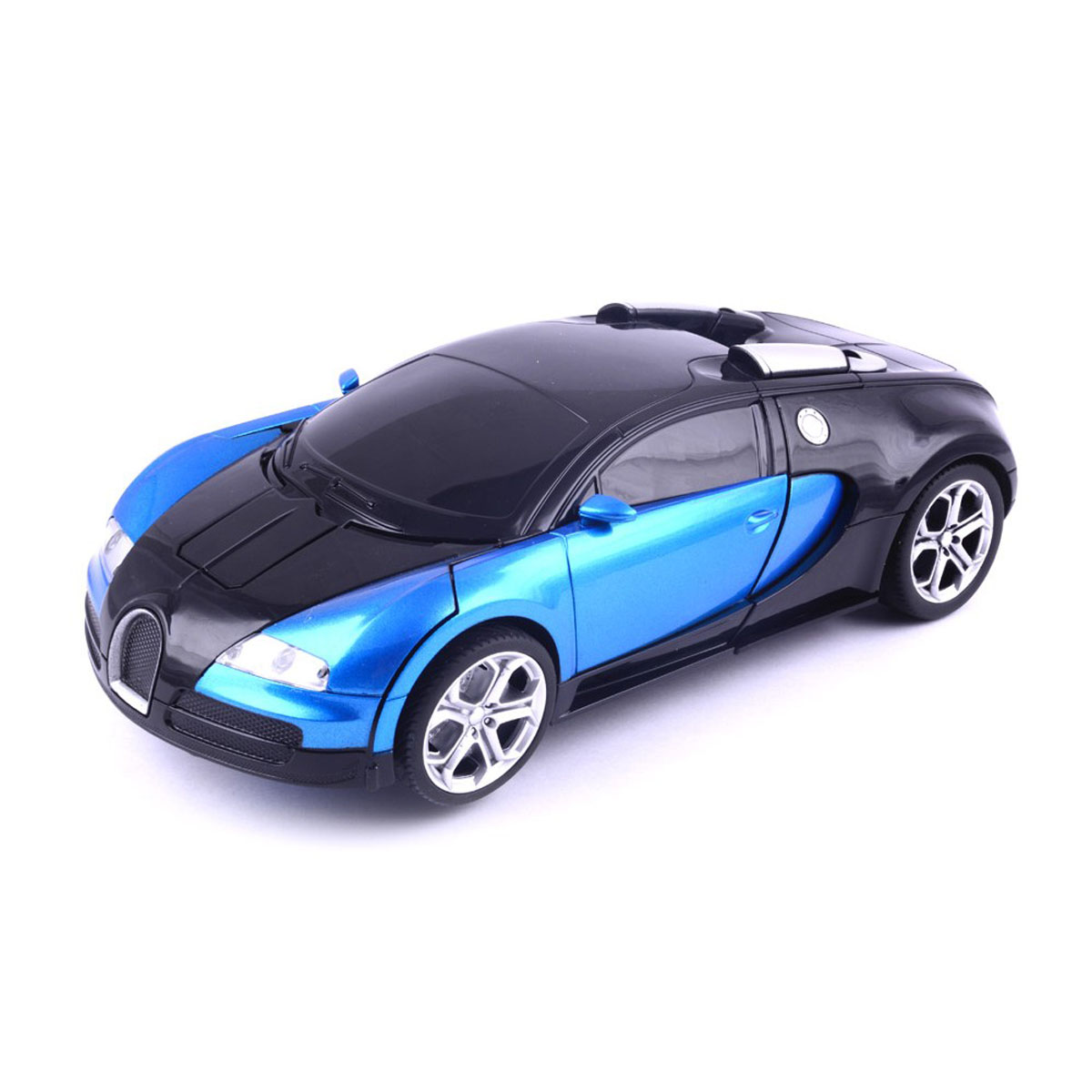 Remote Control Transformer Car for Kids- Blue colour